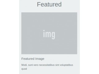 Featured Blocks