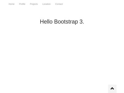 Big Top Header and Fixed Sidebar