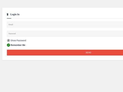 Blog Login Side